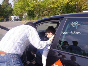 Freizeit Autofahren für Blinde